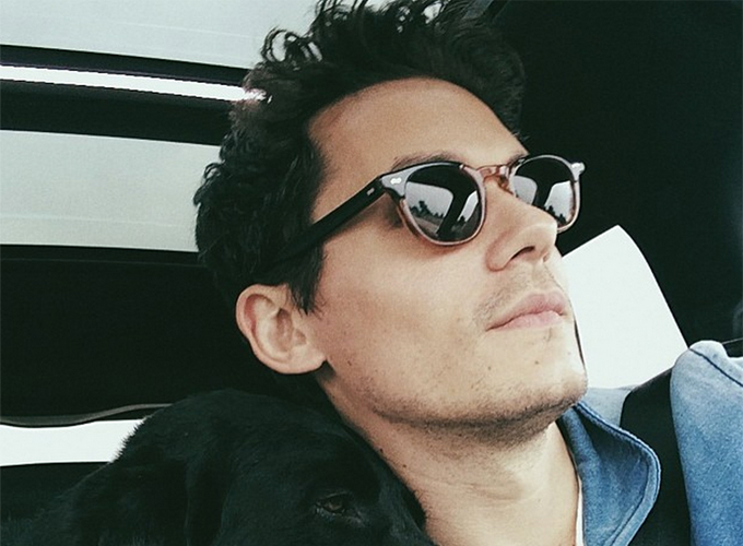 John Mayer Instagram Pics John Mayer Weighs In On White Gold Blue Black Dress Debate Via Instagram Sets Record Straight Following Katy Perry Wedding Hoax Late Late Show Host Gig Watch Mstarsnews